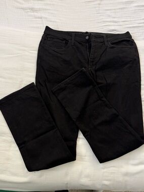 Joe's Jeans Black “Brixton” Jeans